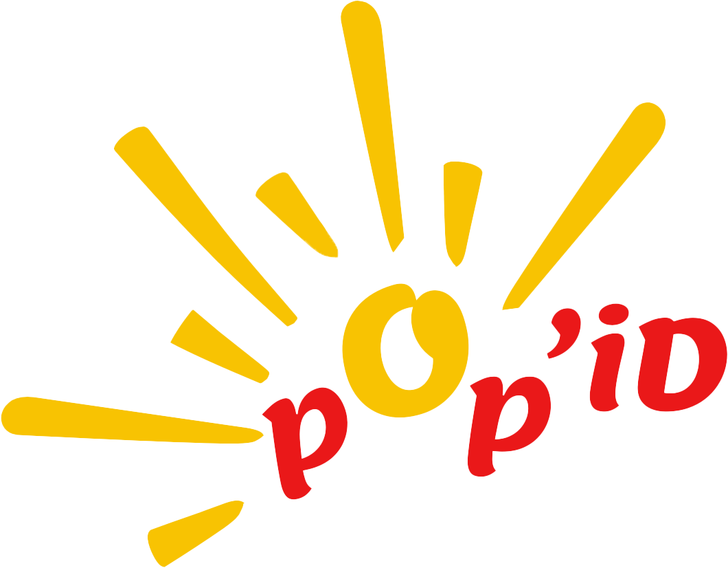 logo agence de communication POP'Id