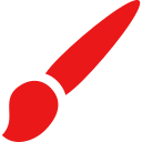 Icon pinceau, de l'identité visuelle